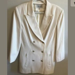 B. Bennett White Skirt And Jacket Suit